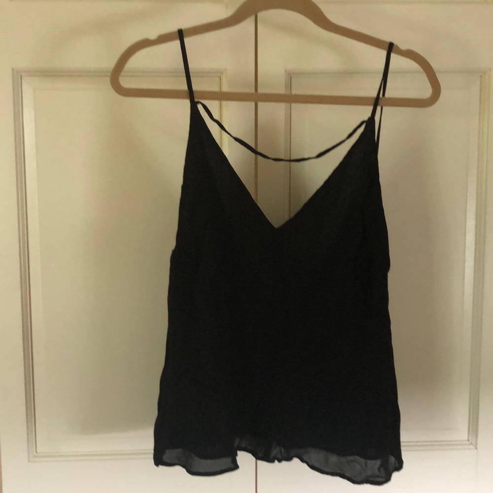 Reformation Black Tank